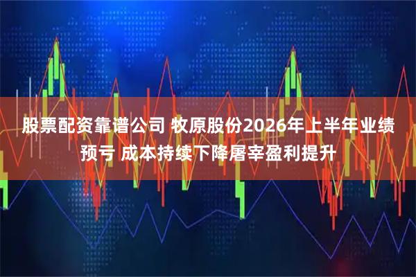 股票配资靠谱公司 牧原股份2026年上半年业绩预亏 成本持续下降屠宰盈利提升